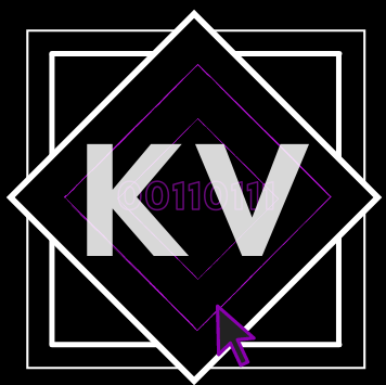 Logo VK black and purple